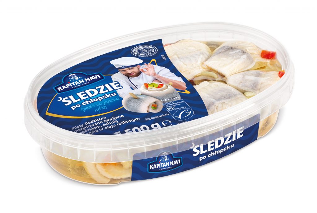 HERINGE IN ÖL - Kapitan Navi - Producent przetworów rybnych